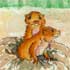 prairie dogs illustration by wendy martin