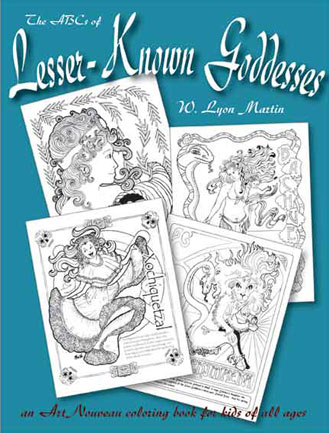 abc goddesses coloring book