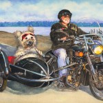 final art for Rich and Duff - pet portrait