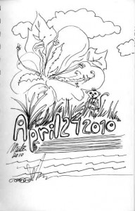 daily doodle for april 24, 2010