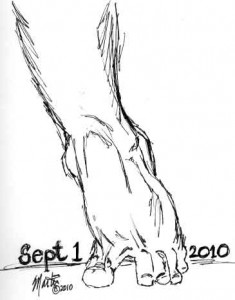 daily doodle for Sept 1, 2010